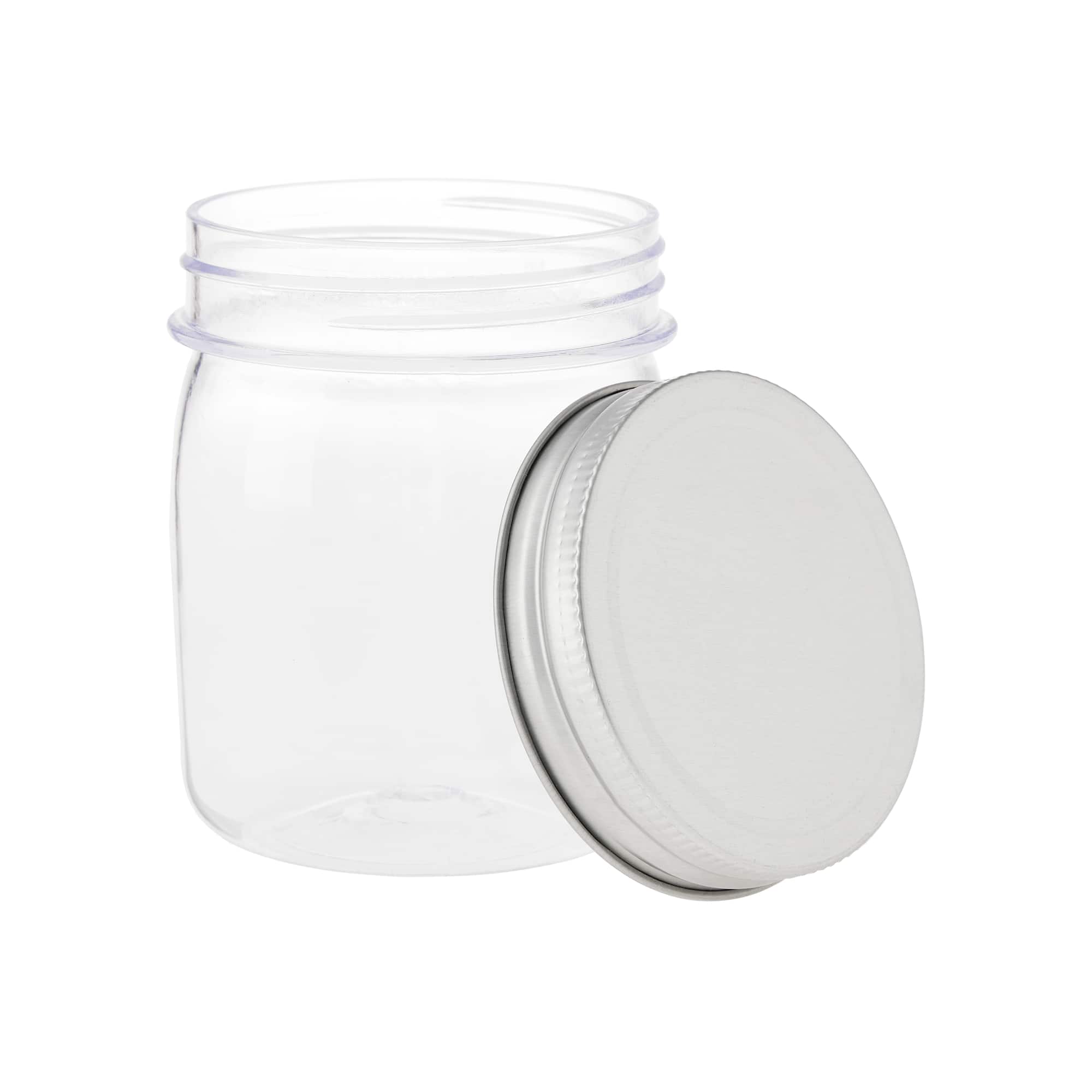 8oz. Plastic Mason Jars by Celebrate It™, 6ct.